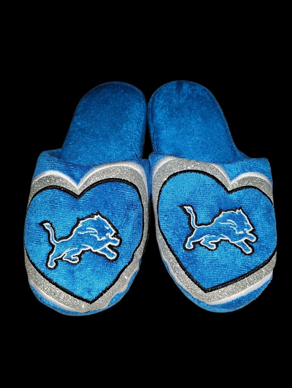 Forever Collectibles Detroit Lions Slip-On Slippers